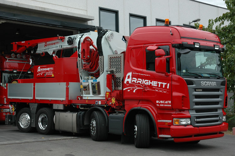 At August 2008 this very nice Scania was added to the fleet of Arrighetti 