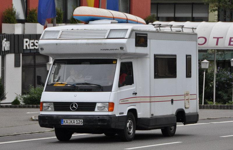 Mercedes camper van rv mb100d #5