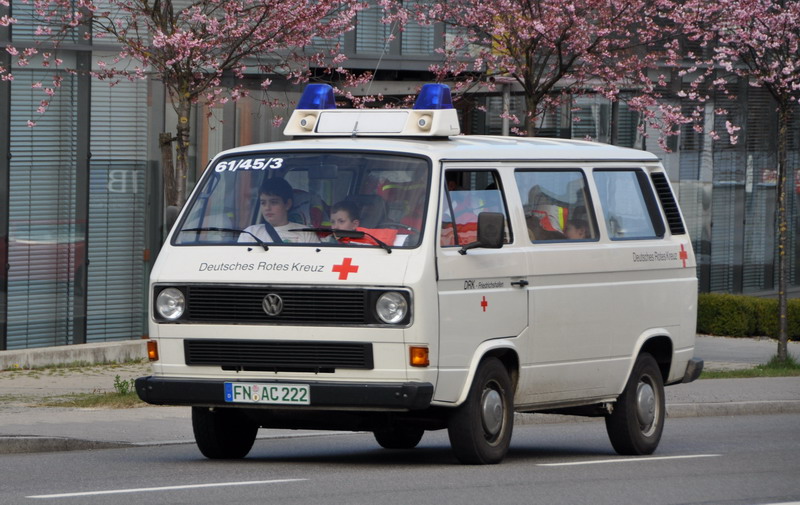 Merk en type Volkswagen T3 Eigenaar Deutsches Rotes Kreuz